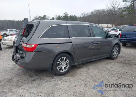2012 Honda Odyssey Ex-L z USA, uszkodzony, nr VIN 5FNRL5H66CB086179